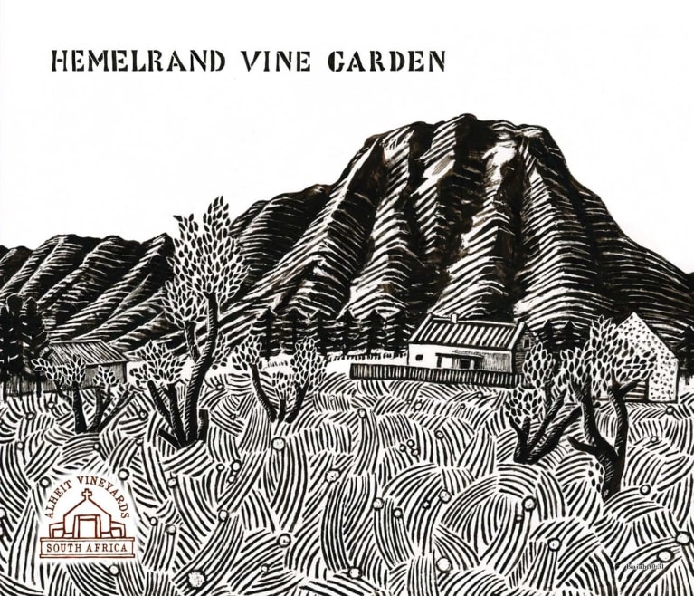 Alheit Hemelrand Vine Garden 2016 Front Label