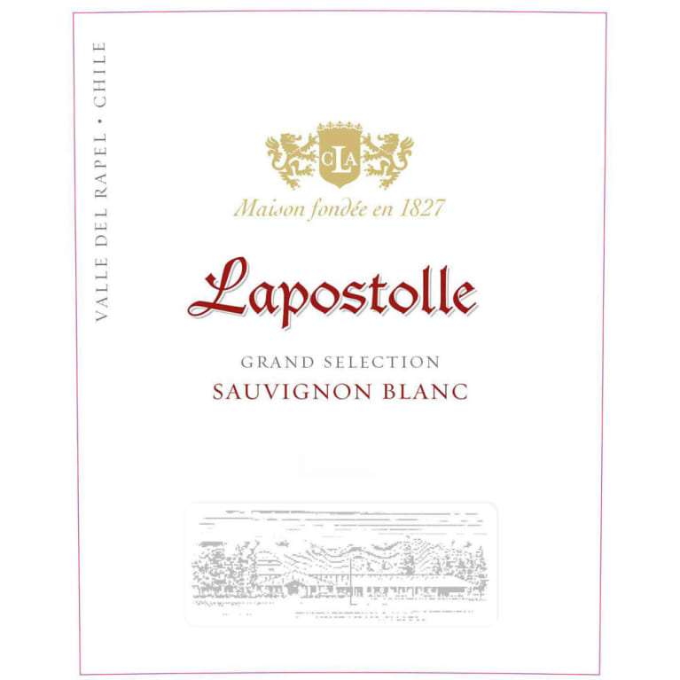Lapostolle Grand Selection Sauvignon Blanc 2020 Front Label