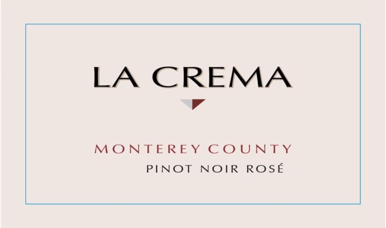 La Crema Pinot Noir Rose 2018 Front Label