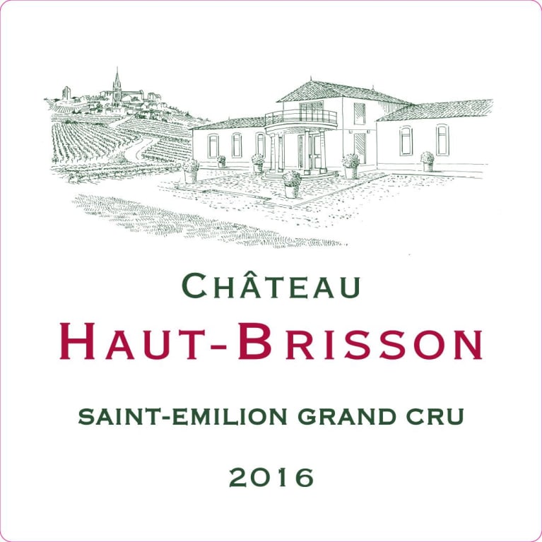 Chateau Haut-Brisson (1.5 Liter Magnum) 2016 Front Label