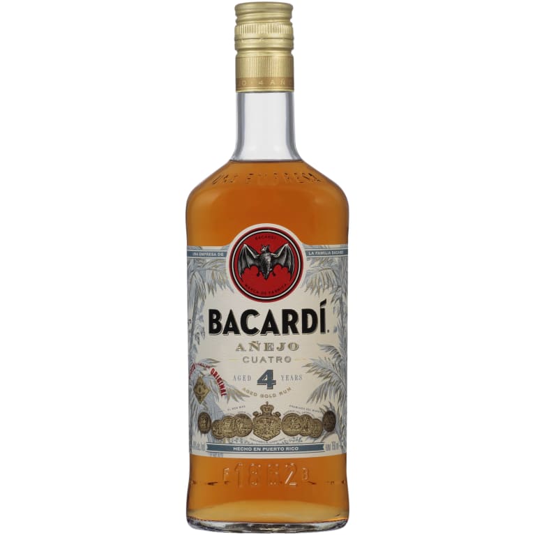 Bacardi 4 Year Anejo Cuatro Rum