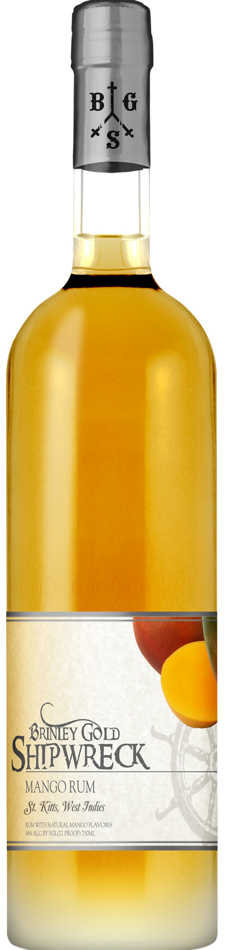 Brinley Gold Shipwreck Mango Rum