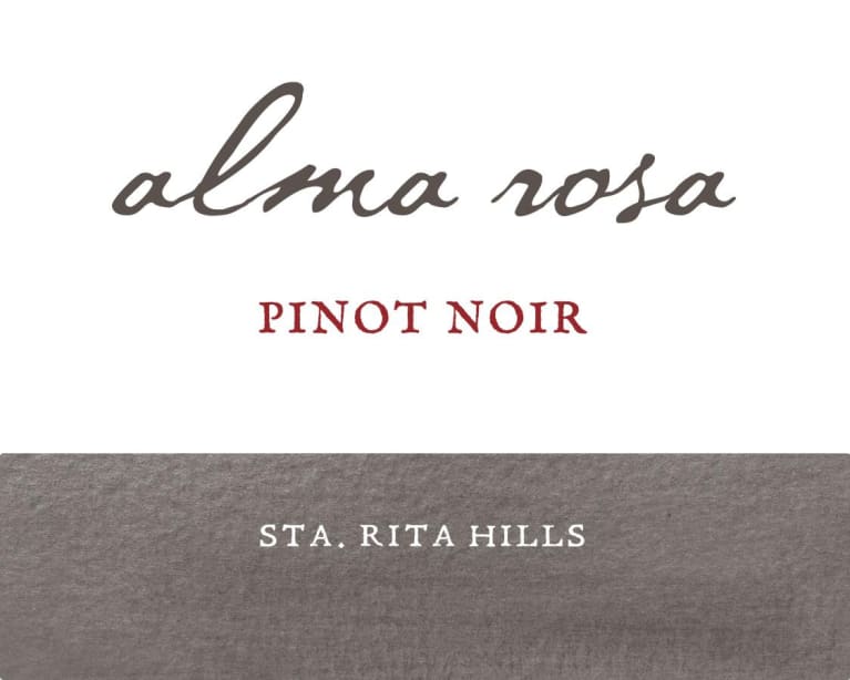 Alma Rosa Sta. Rita Hills Pinot Noir 2016 Front Label