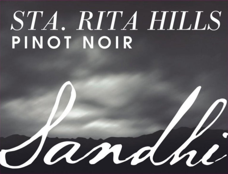 Sandhi Sta. Rita Hills Pinot Noir 2021 Front Label