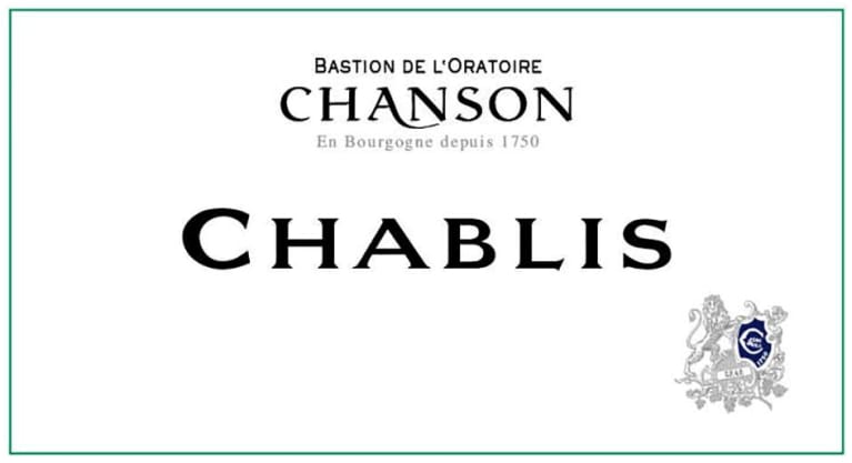 Chanson Pere & Fils Chablis 2019 Front Label