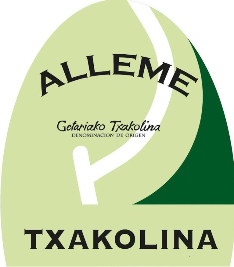 Alleme Getariako Txakolina 2020 Front Label