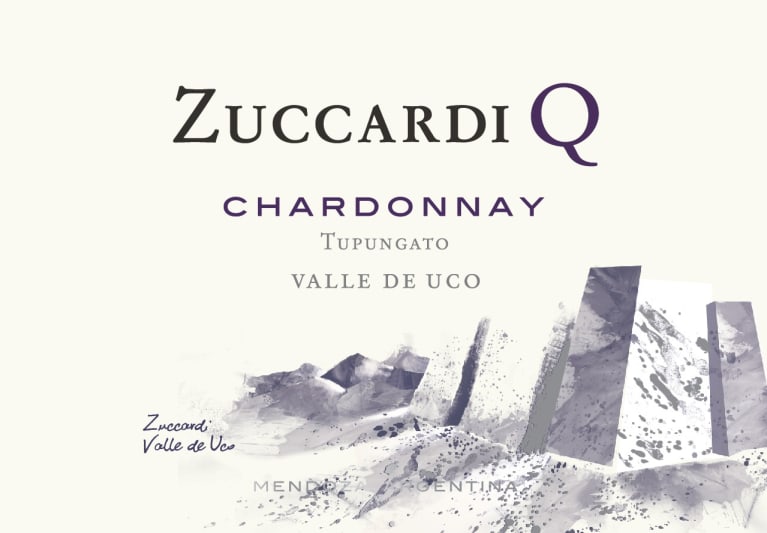 Zuccardi Q Chardonnay 2018 Front Label
