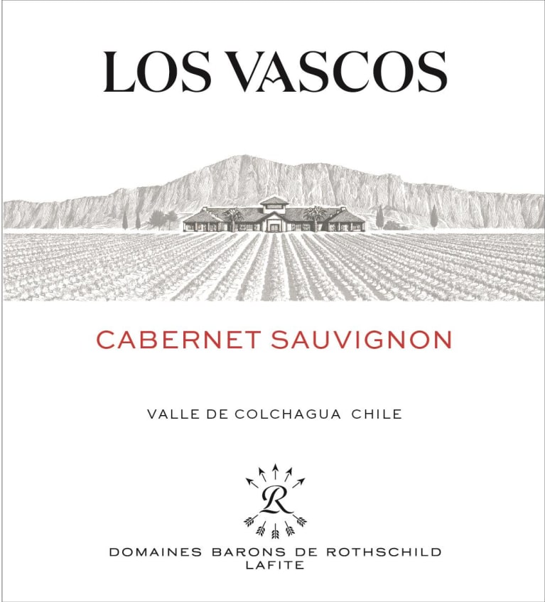 Los Vascos Cabernet Sauvignon 2020 Front Label