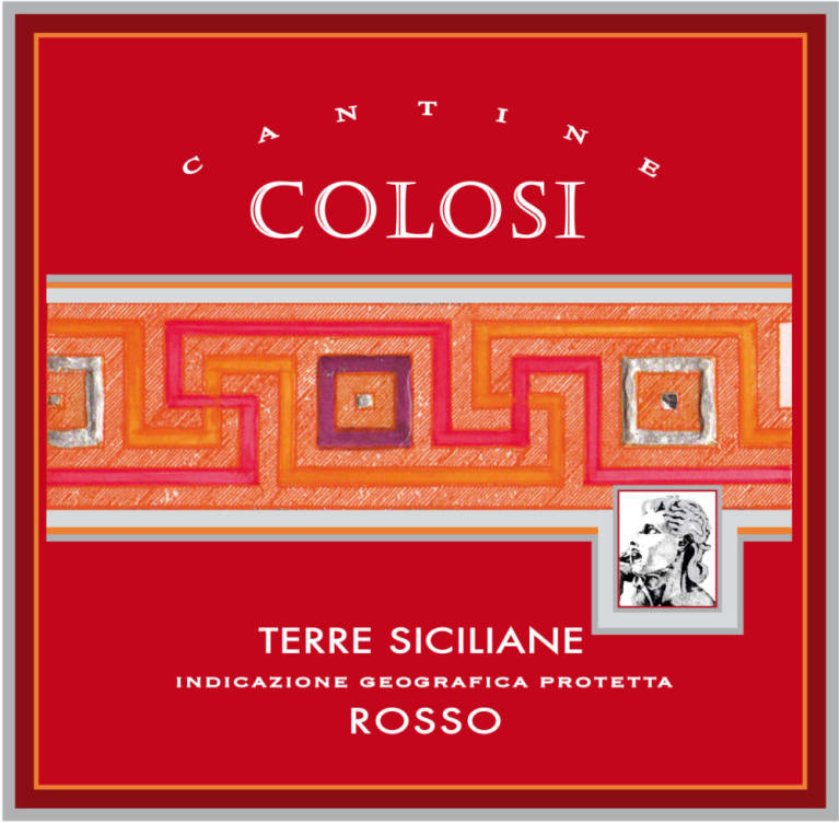 Colosi Rosso Sicilia 2019 Front Label