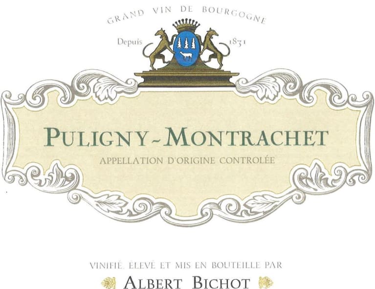 Albert Bichot Puligny Montrachet 2017 Front Label