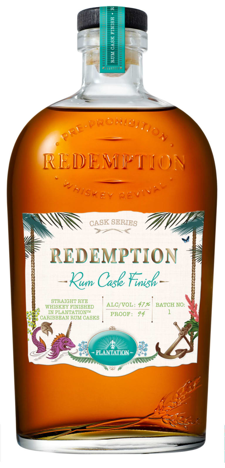 Redemption Plantation Rum Cask Finish Rye Whiskey Wine Com Redemption Plantation Rum Cask Finish Rye Whiskey Wine Com