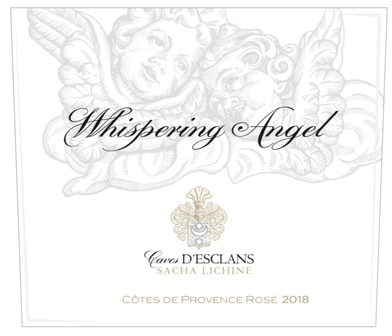 Chateau d'Esclans Whispering Angel Rose (3 Liter Bottle) 2018 Front Label