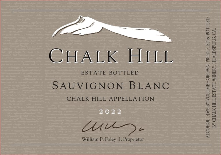 Chalk Hill Estate Sauvignon Blanc 2022