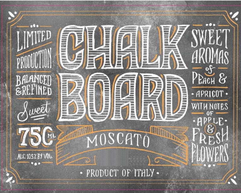 Chalkboard Moscato 2016