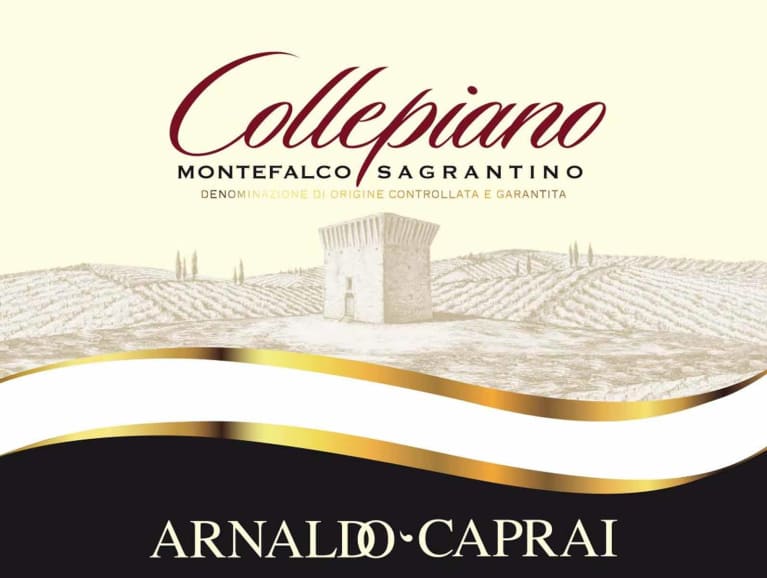 Arnaldo Caprai Sagrantino di Montefalco Collepiano 2014 Front Label