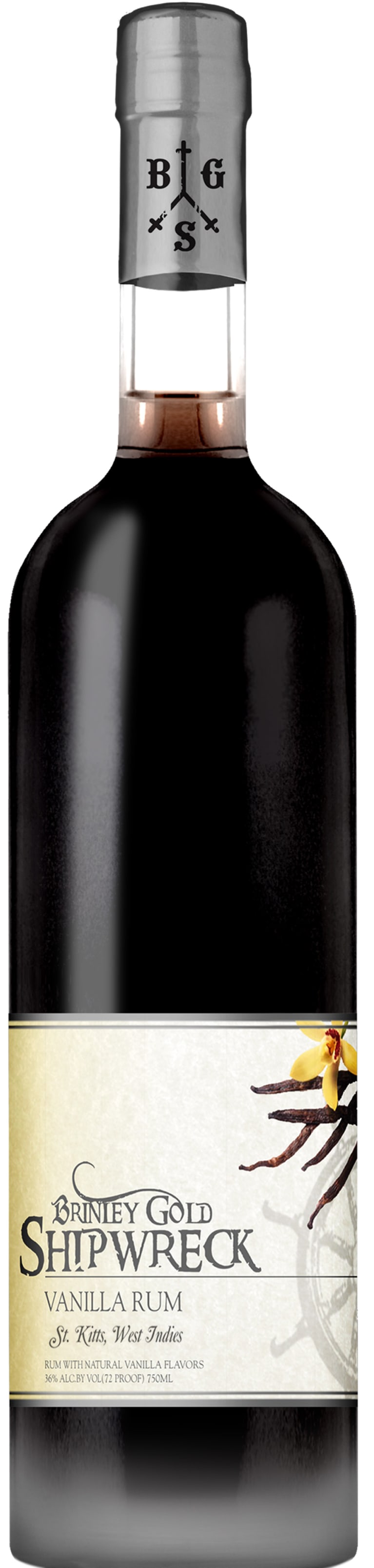Brinley Gold Shipwreck Vanilla Rum