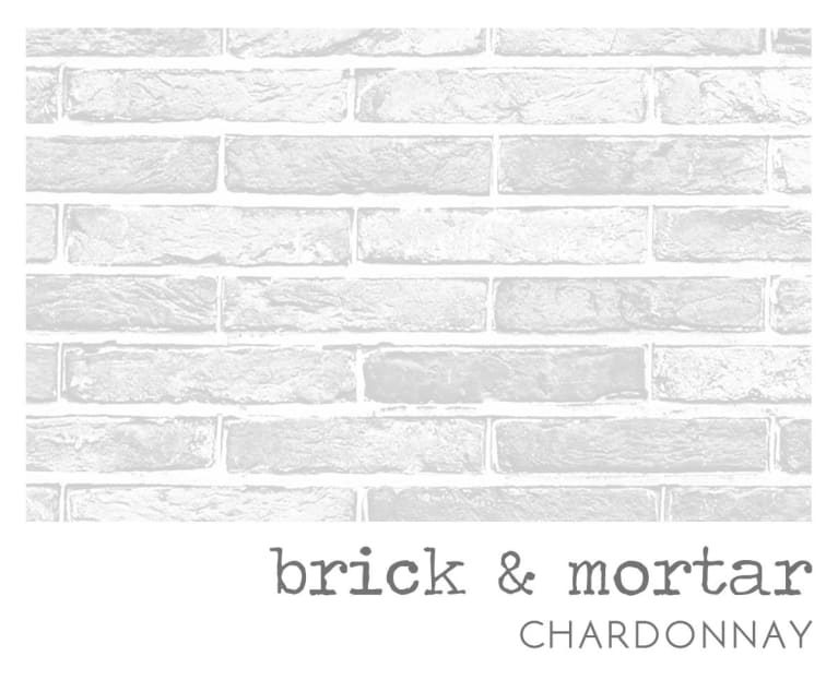 Brick & Mortar Anderson Valley Chardonnay 2019 Front Label