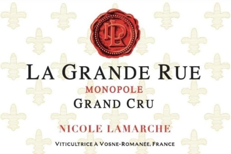 Nicole Lamarche La Grande Rue Monopole Grand Cru 2020