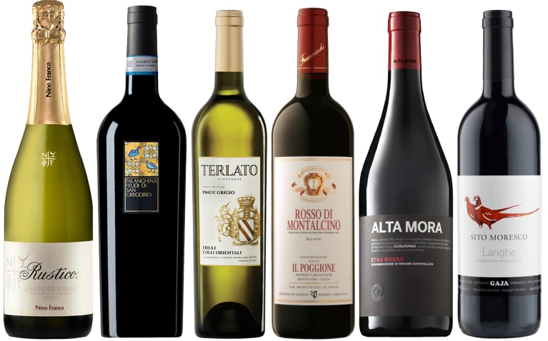 wine.com Tour of Italy Virtual Wine Tasting Set Gift Product Image