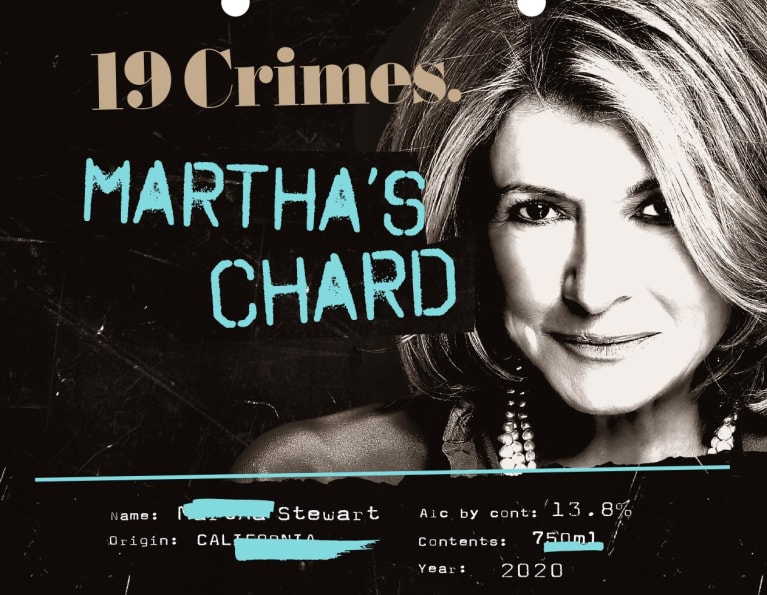 19 Crimes Martha's Chard 2020