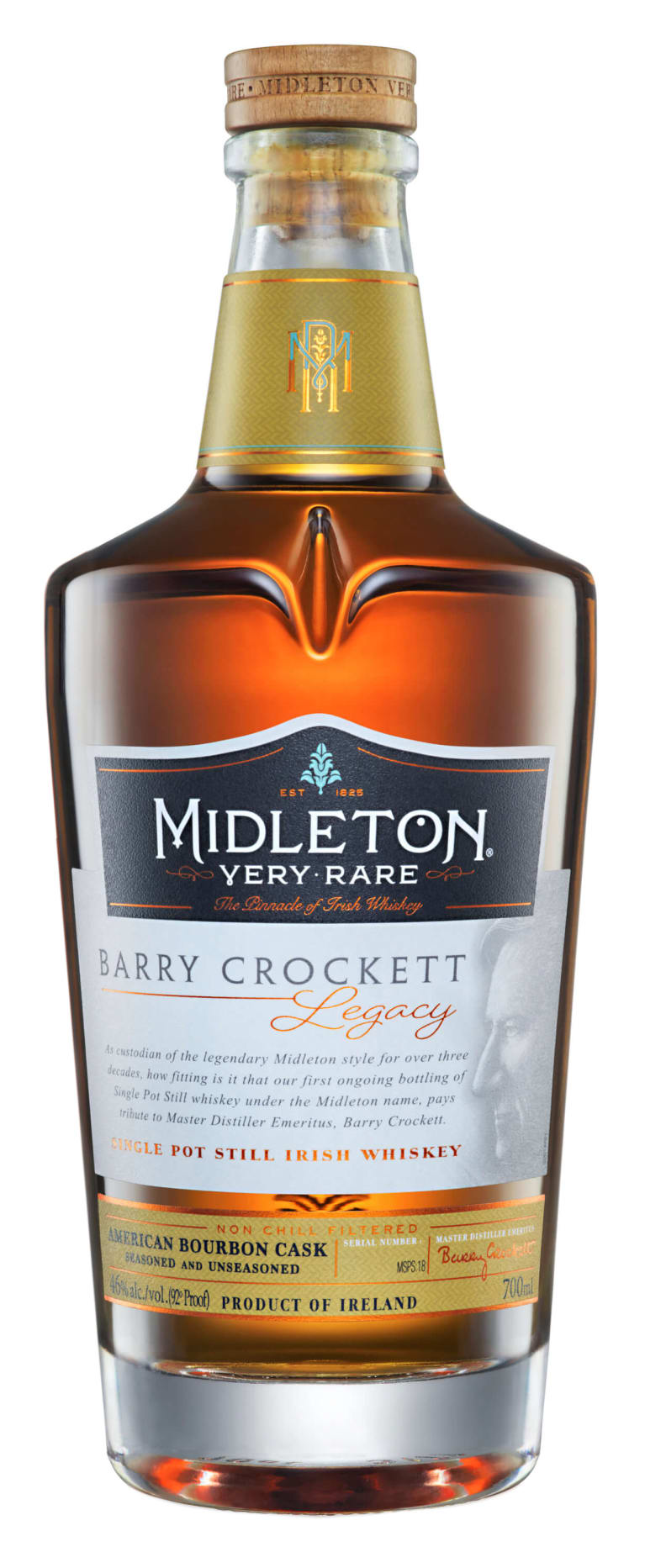 Midleton Very Rare Barry Crockett Legacy Irish Whiskey