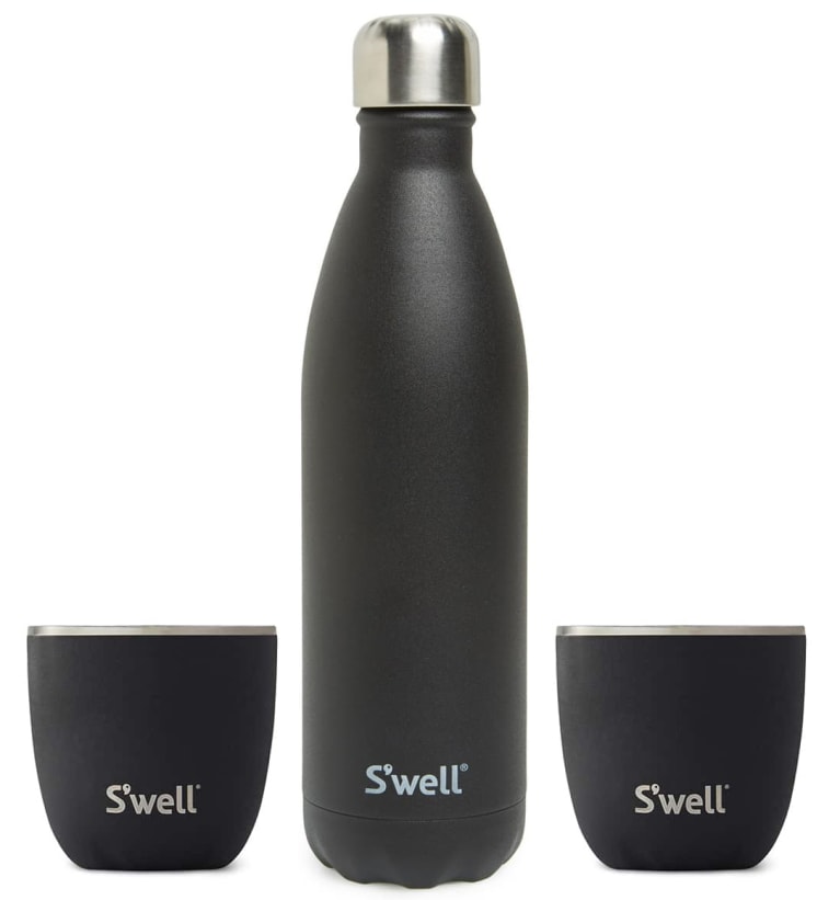 S'well Onyx Insulated Wine Bottle & Tumbler Set