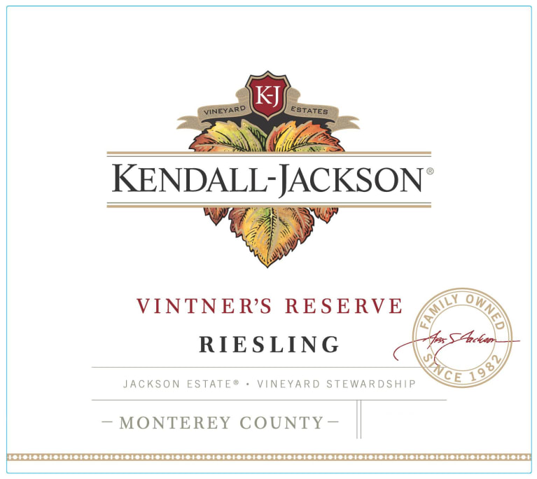 KendallJackson Vintner's Reserve Riesling 2022