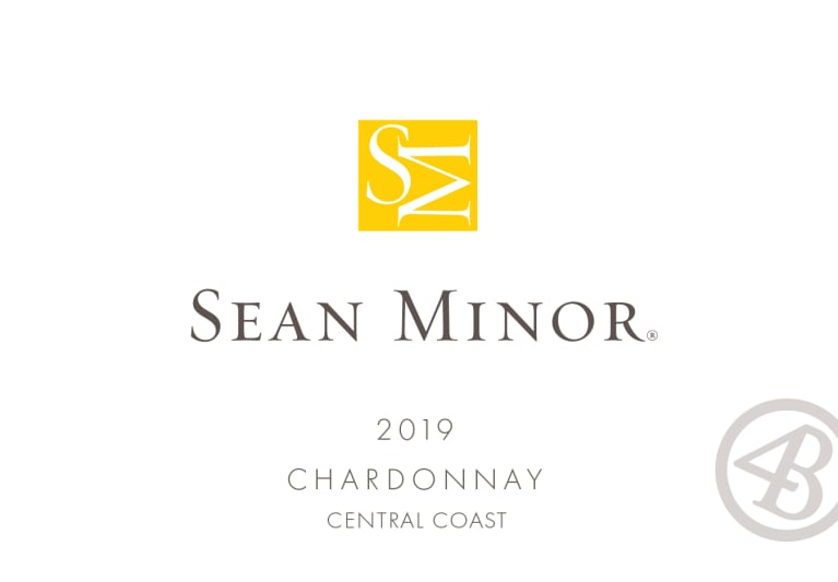 Sean Minor 4B Chardonnay 2019 Front Label