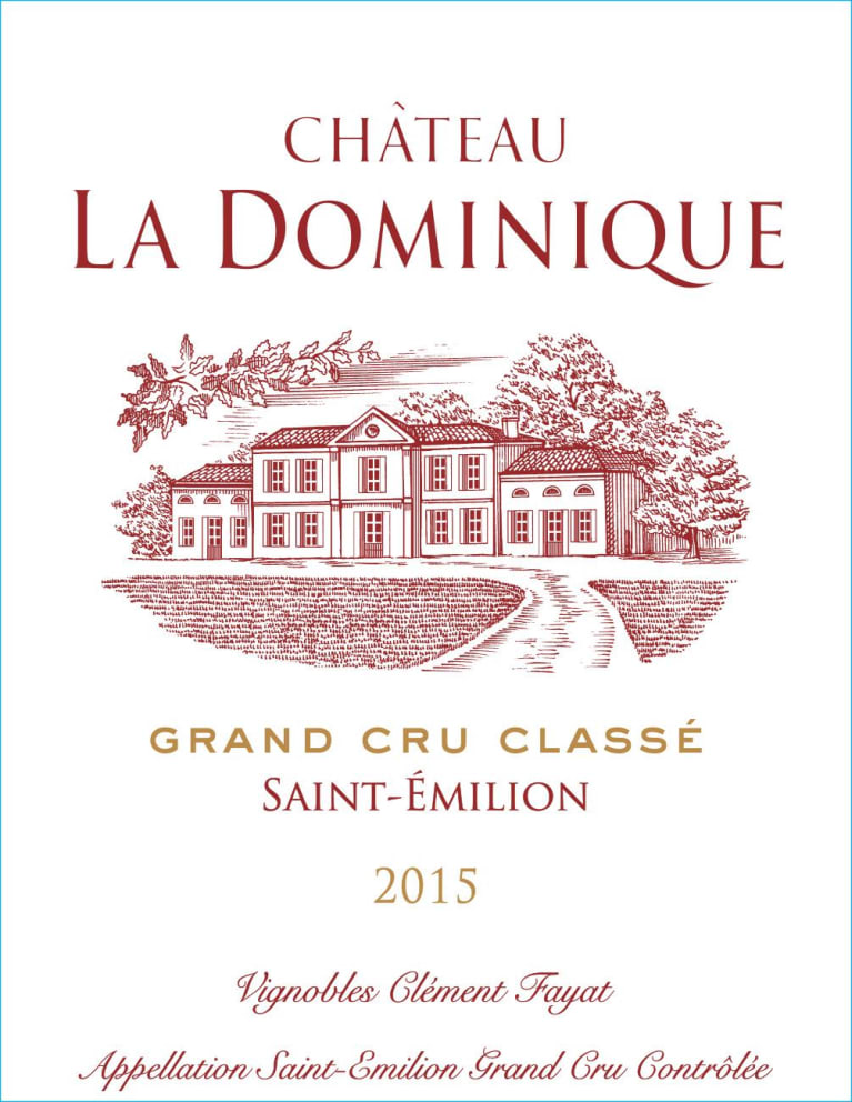 Chateau La Dominique SaintEmilion Grand Cru Classe 2015