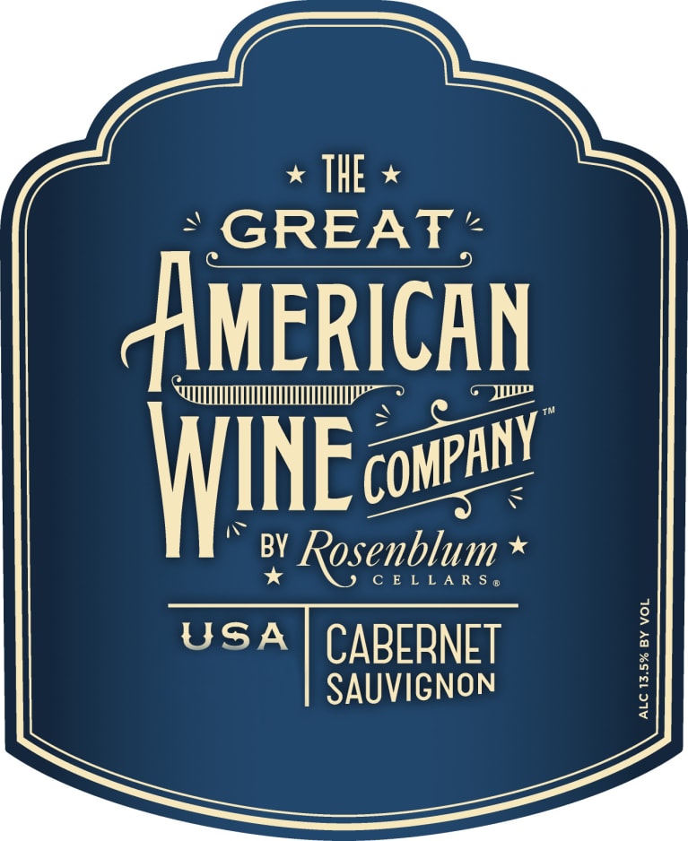 The Great American Wine Company by Rosenblum Sauvignon 2017
