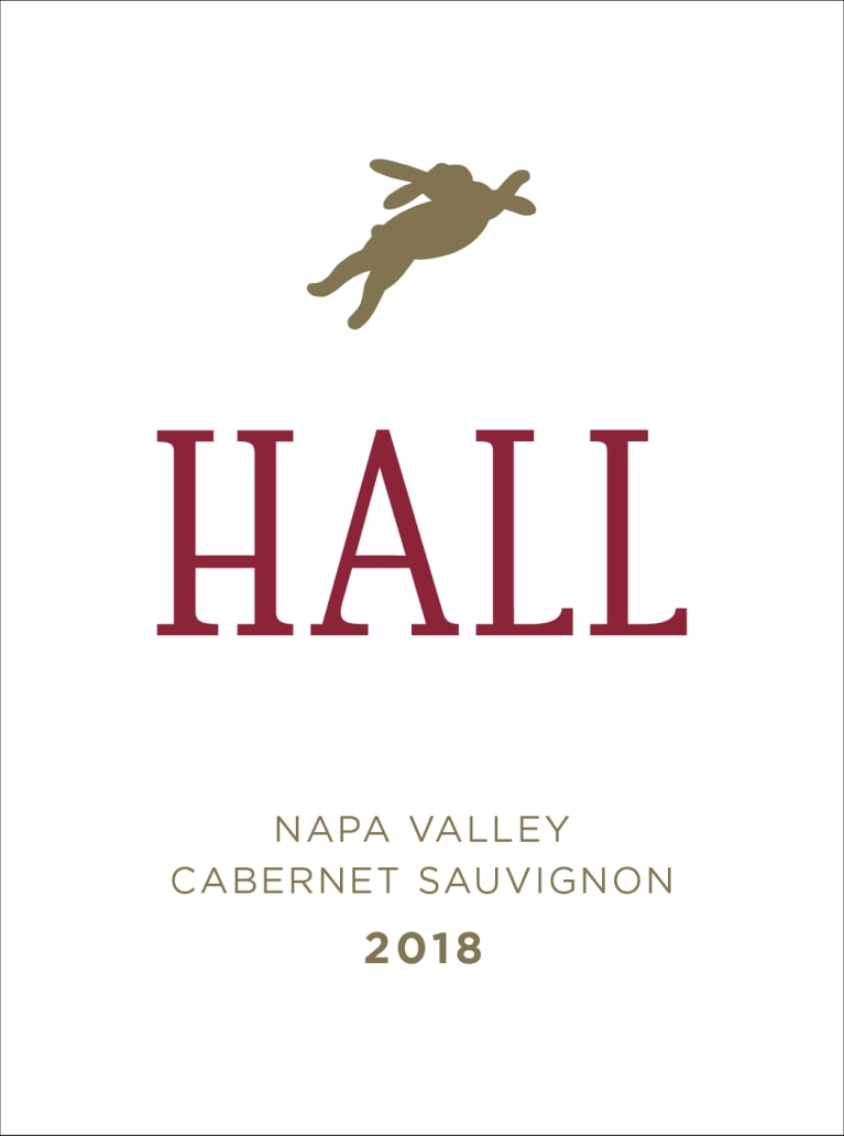 Hall Napa Valley Cabernet Sauvignon 2018 Front Label