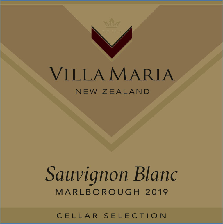 Villa Maria Cellar Selection Sauvignon Blanc 2018 Front Label