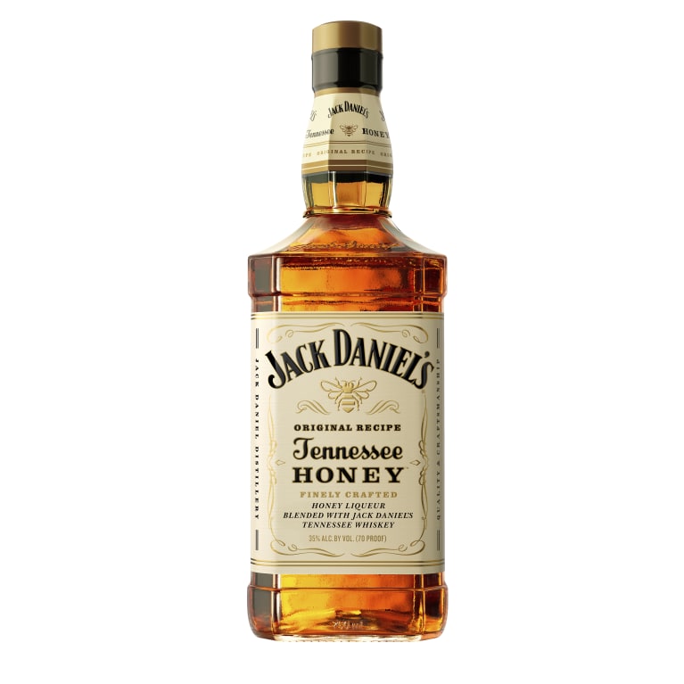 Jack Daniels Honey Tennessee Whiskey Front Bottle Shot