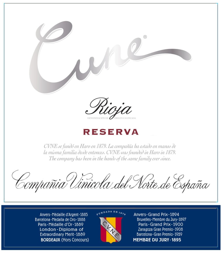 Cune Rioja Reserva 2017 | Wine.com