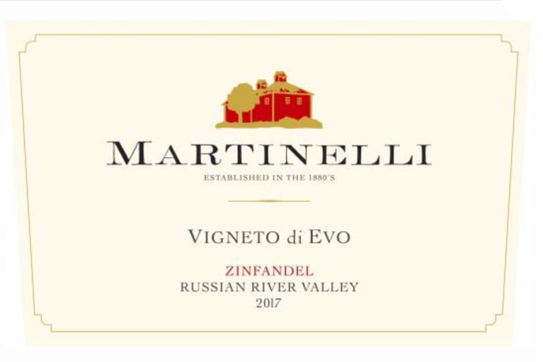 Martinelli di Evo Zinfandel 2017