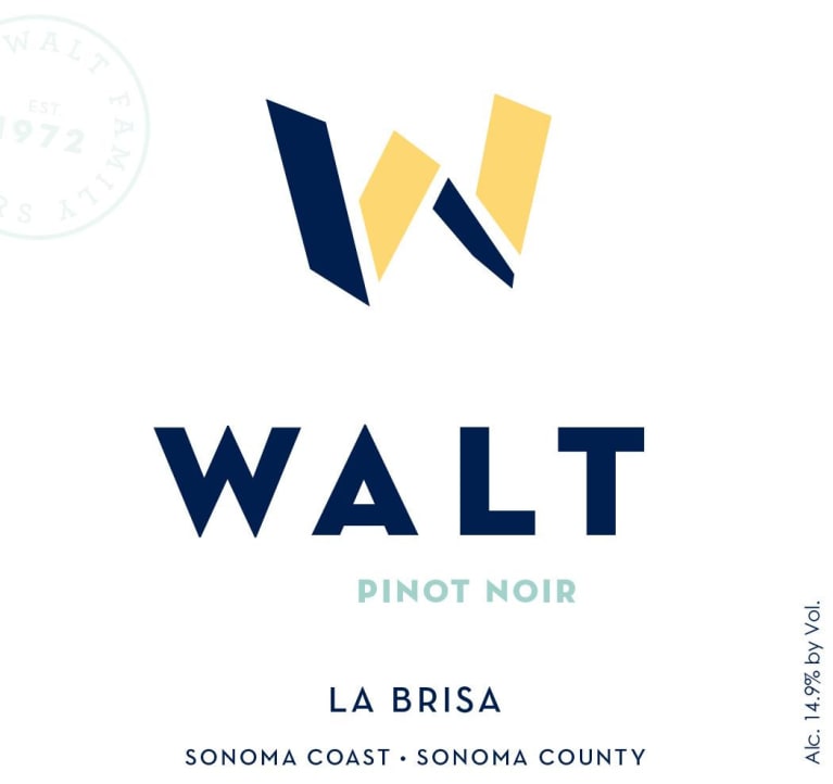 Walt La Brisa Pinot Noir 2017 Front Label