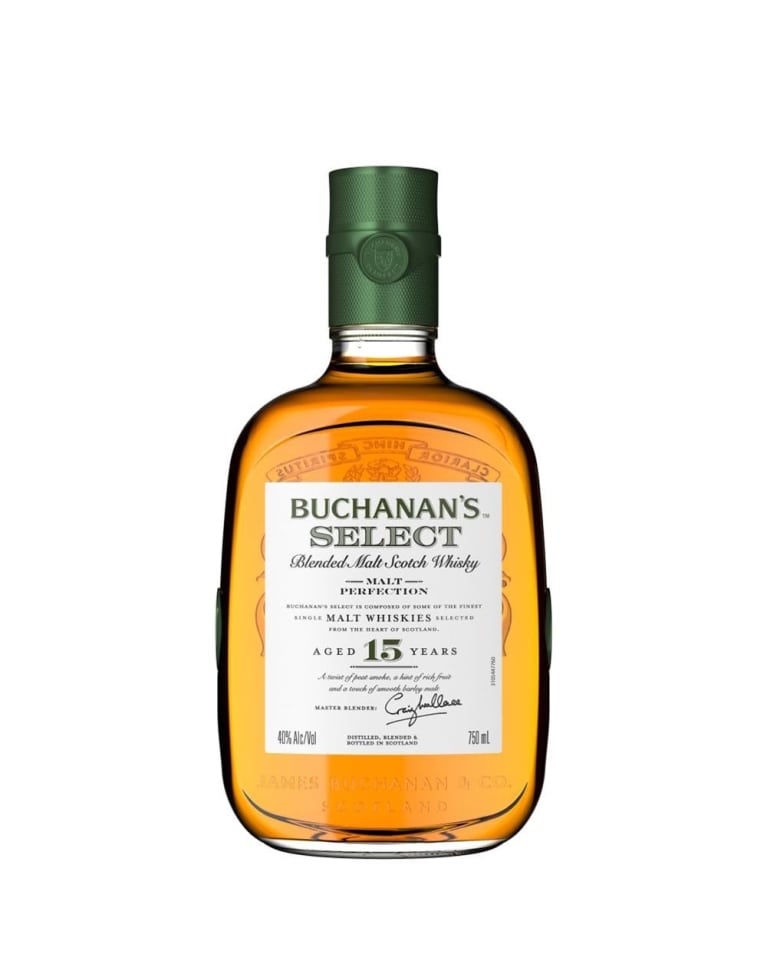 Buchanan's 15 Year Select Blended Malt Scotch Whisky