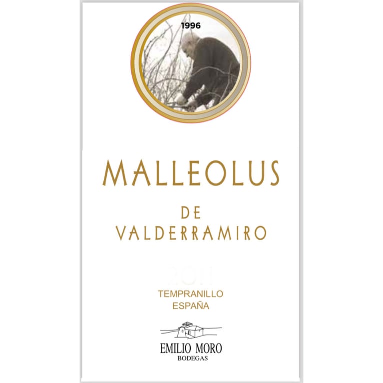 Emilio Moro Malleolus de Valderramiro 2014 Front Label