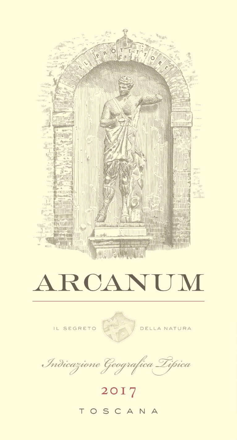 Tenuta di Arceno Arcanum 2017 Front Label