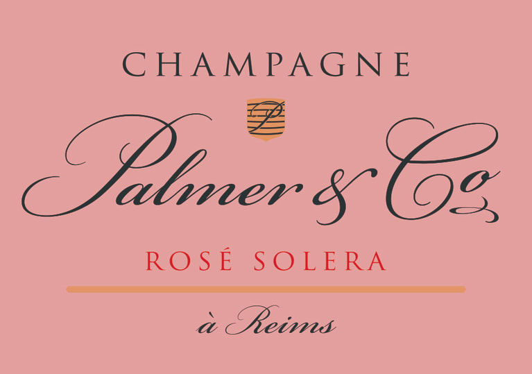 Champagne Palmer Rose Solera Front Label