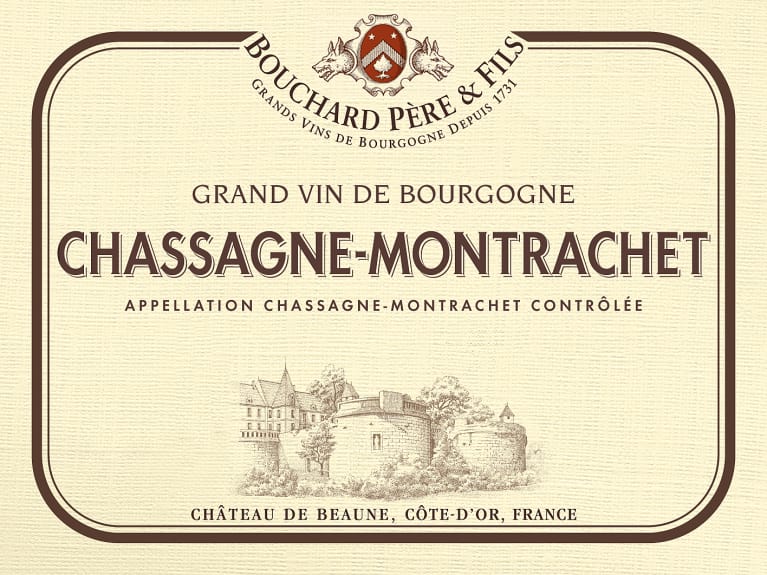 Bouchard Pere & Fils Chassagne-Montrachet 2014 Front Label
