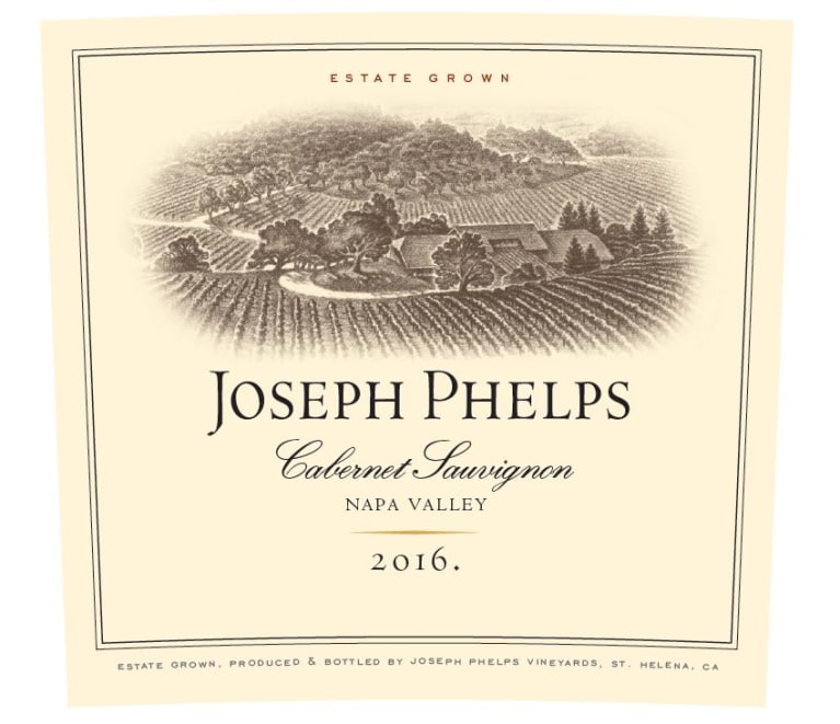 Joseph Phelps Cabernet Sauvignon (1.5 Liter Magnum) 2016 Front Label