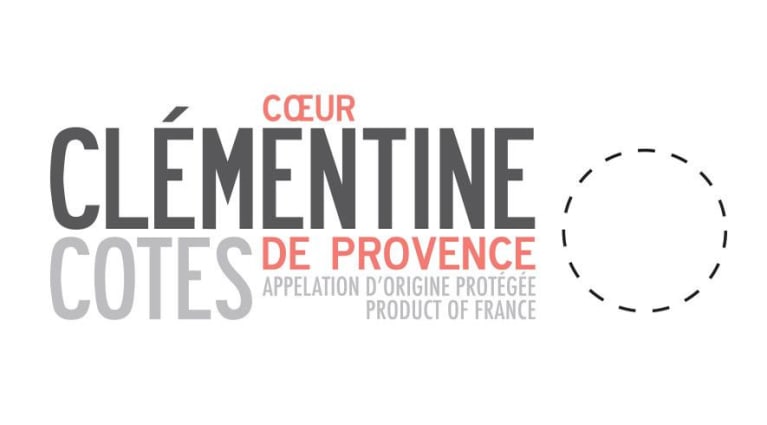 Coeur Clementine Cotes de Provence Rose 2018 Front Label