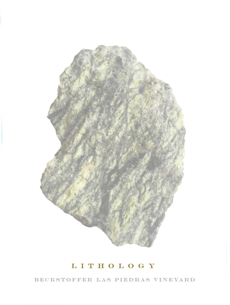 Alejandro Bulgheroni Lithology Cabernet Sauvignon Beckstoffer Las Piedras 2016 Front Label