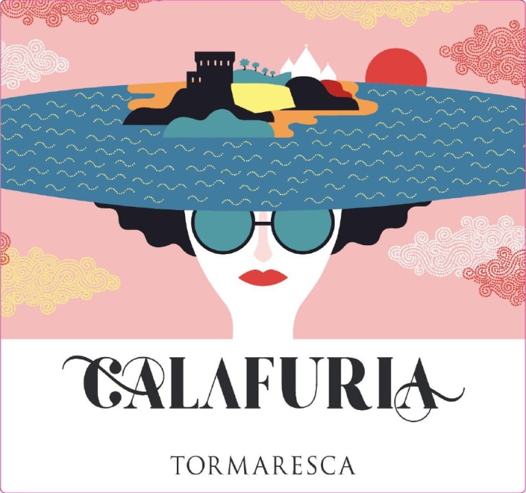 Tormaresca Calafuria Rose 2021 Front Label