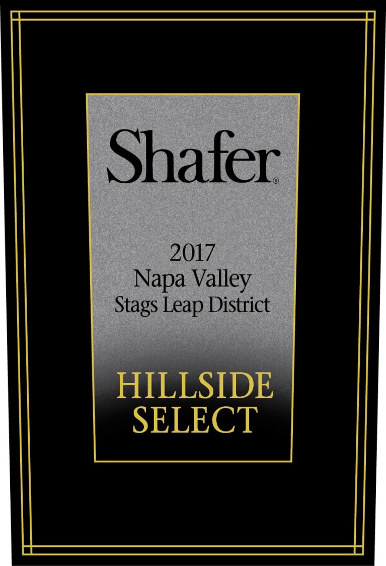 Shafer Hillside Select Cabernet Sauvignon (1.5 Liter Magnum) 2017 Front Label