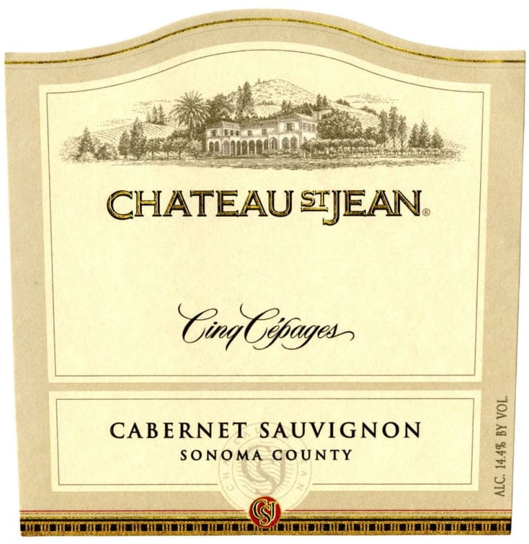 Chateau St. Jean Cinq Cepages Sauvignon (3 Liter OWC) 1995