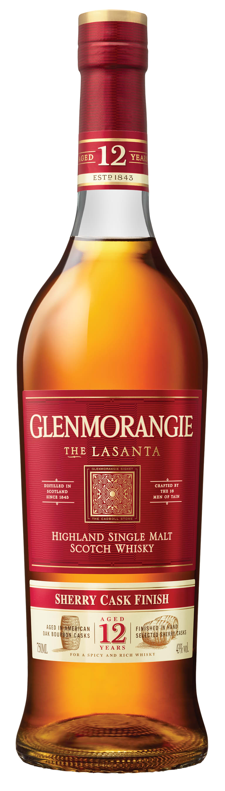 Glenmorangie 12 Year Lasanta Highland Single Malt Scotch Whisky