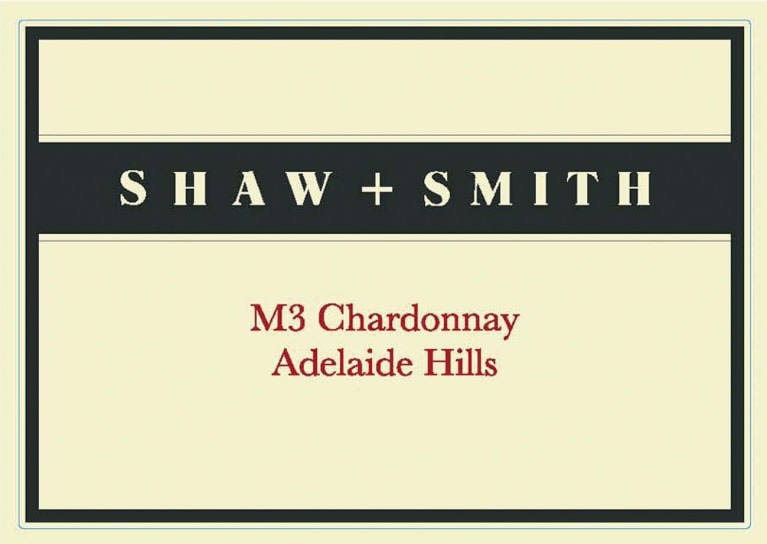 Shaw + Smith M3 Chardonnay 2020 Front Label