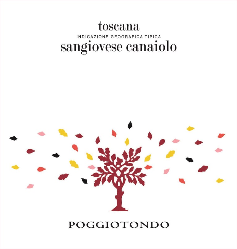 Poggiotondo Rosso 2018 Front Label
